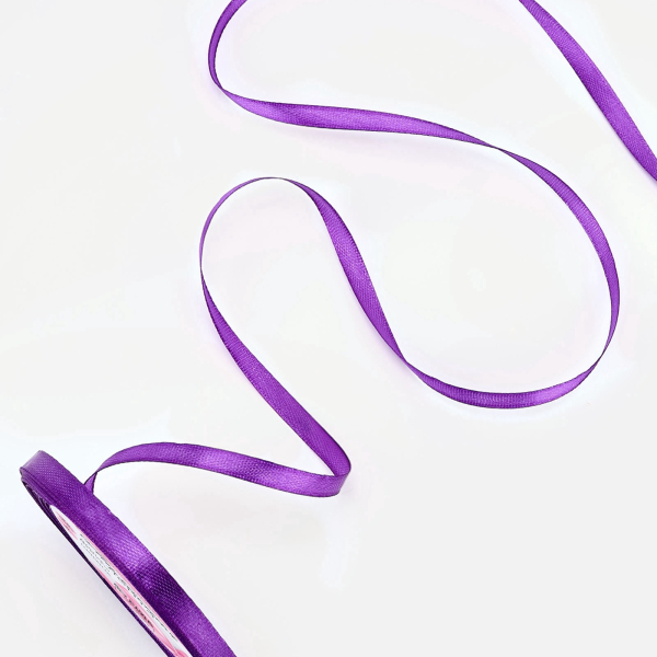 Лента  для декора и упаковки Атласная 46 Фиолетовая