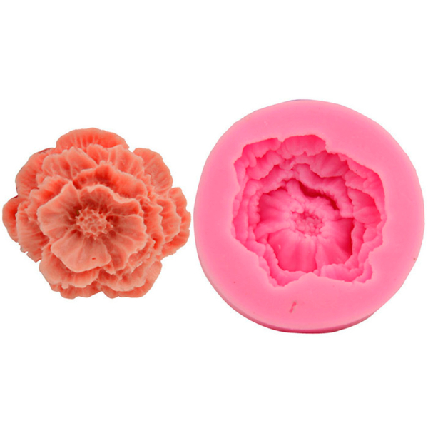 Силиконовый молд "Маковый цветок"