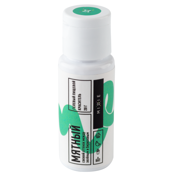 Краситель гелевый водорастворимый MIXIE Мятный 20 г