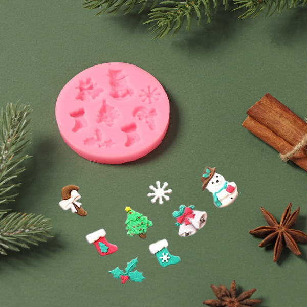 Молд силиконовый Новогодние штучки