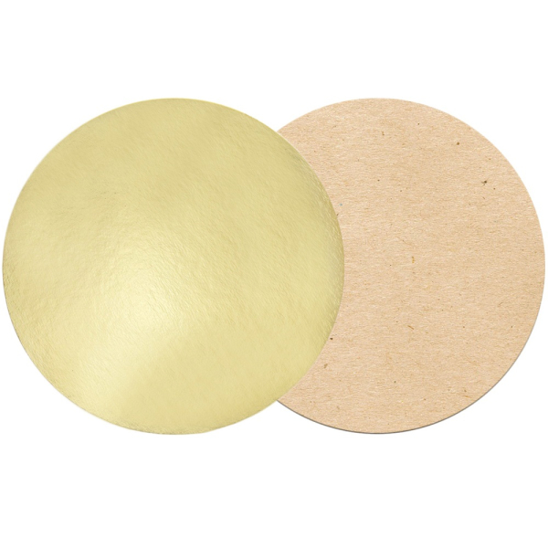 Подложка под торт Золото 0,8 мм 22 см