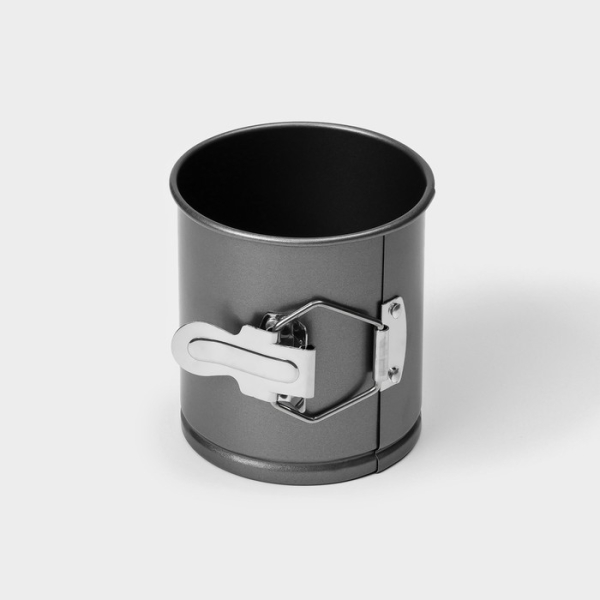 Форма разъёмная с антипригарным покрытием Круг 10 см