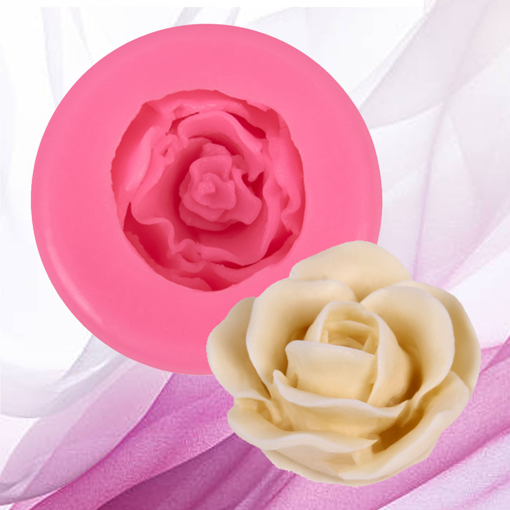 розанежная Силиконовый молд "Нежная роза" — изображение 1