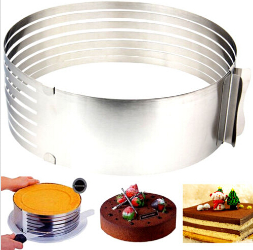 с-прорез Форма для выпечки раздвижная Круглая с прорезями H8 D24-30 см — изображение 1