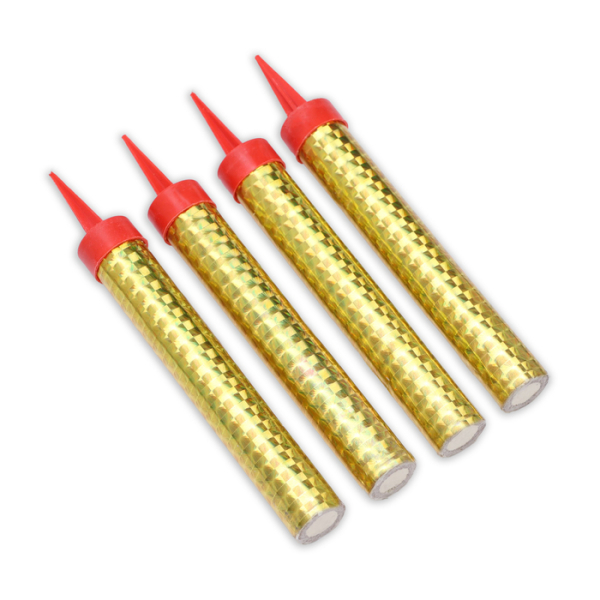 Свечи фонтан 10 см 4 шт, горение 30 сек