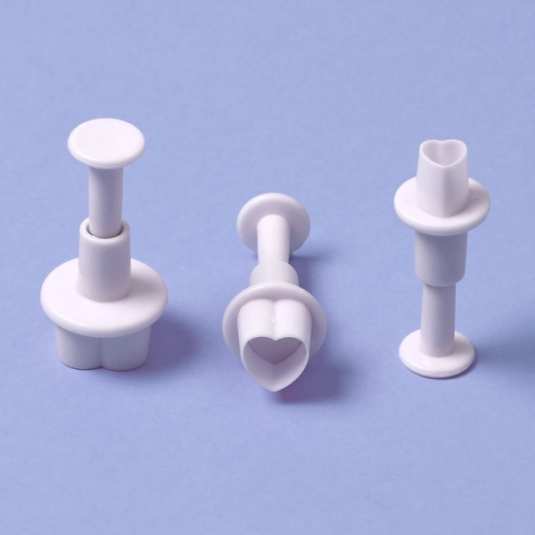 Набор плунжеров Мелкие сердечки 3 шт