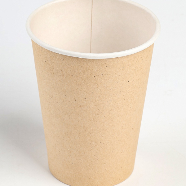 Стакан одноразовый бумажный Крафт 350 мл диаметр 90 мм