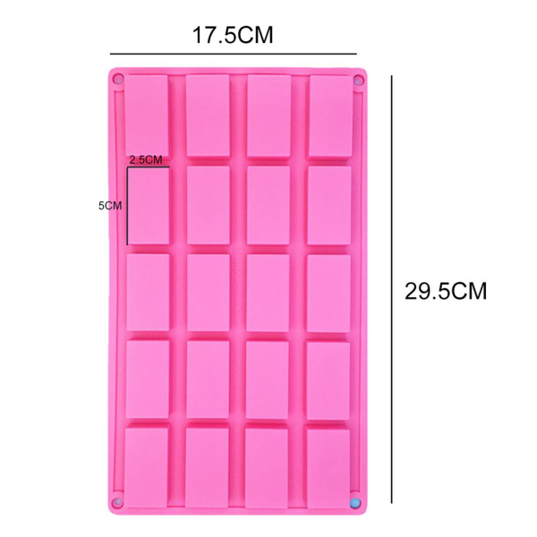 Форма силиконовая Сырки 20 шт