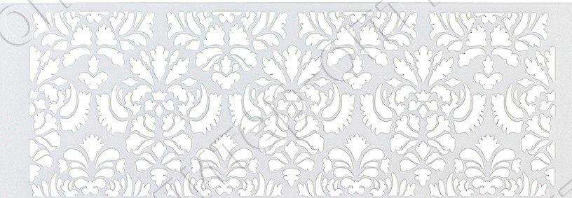 тр-дам2 Трафарет "Дамаск 2" 32х10 см — изображение 1