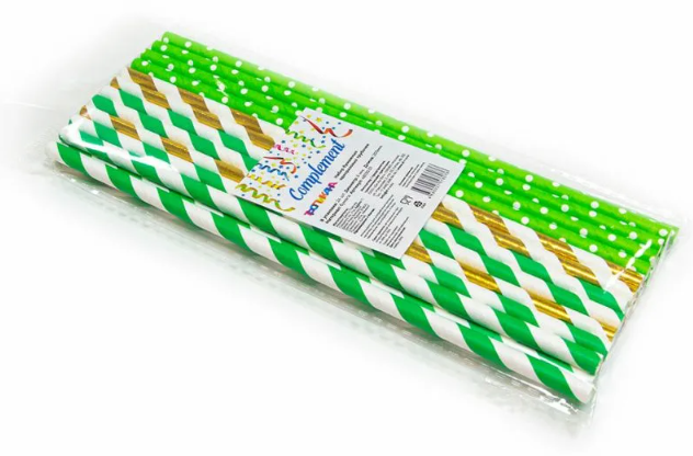 тропикана Трубочки бумажные 6х20 мм Тропикана Complement 24 шт — изображение 1