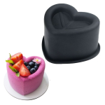 Силиконовая форма для муссовых бенто тортов "Сердечко"