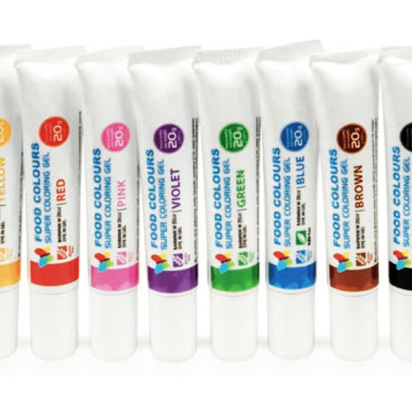 Краситель пищевой гелевый водорастворимый Food Colours Голубой 20 г