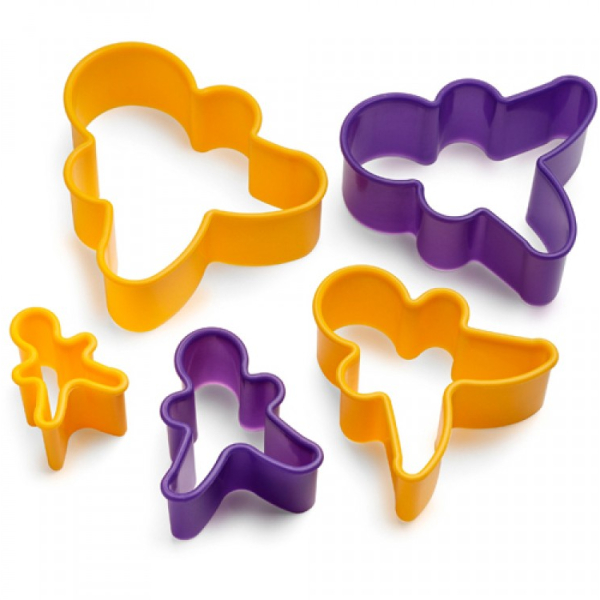 Набор пластиковых вырубок Человечек 5 шт