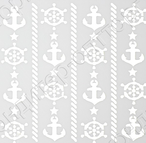Трафарет "Якорь" 15х15 см