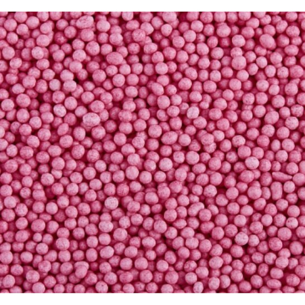 Посыпка Шарики ярко-розовые 2 мм 50 г