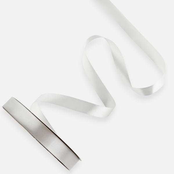 Лента атласная, 20 мм, 91±1 м, светло-серая №179