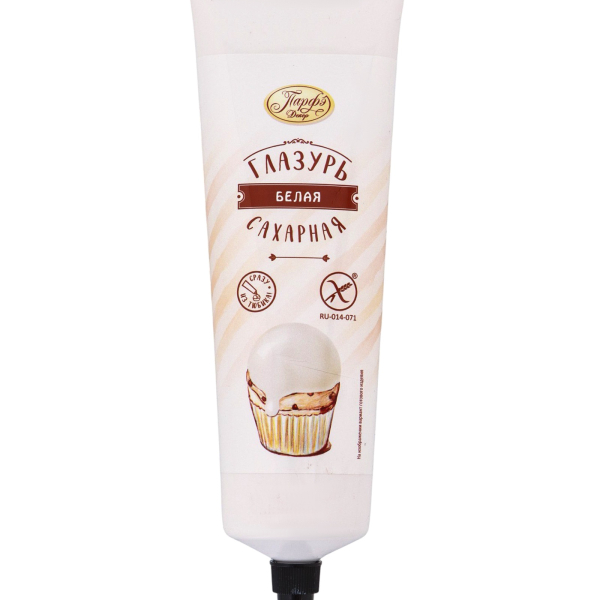 Помадка Глазурь сахарная ванильная Белая 120 г
