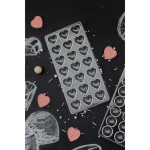 Форма пластиковая для шоколада Сердечки 21 шт — изображение 2