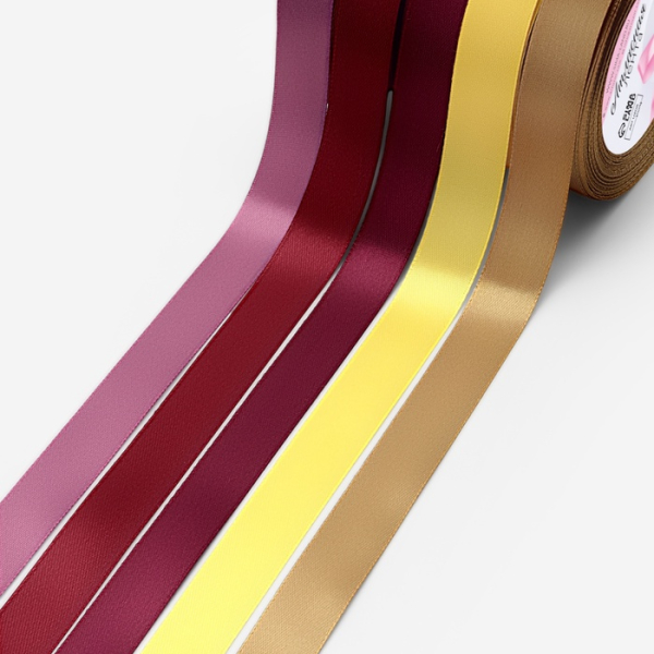 Набор атласных лент Осень 20 мм 5 шт