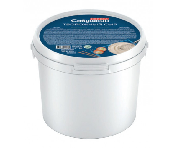 Творожный сыр Савушкин 65%, ведро 2,4 кг