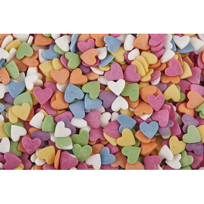 Посыпка Сердечки Разноцветные 50 гр