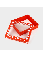 Коробка подарочная с крышкой «Я люблю тебя» 23.5×20.5×5.5 см — изображение 2