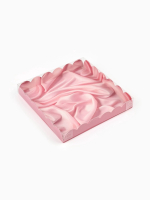 Коробка с прозрачной крышкой " Шелковая Любовь" 21х21х3 см — изображение 2