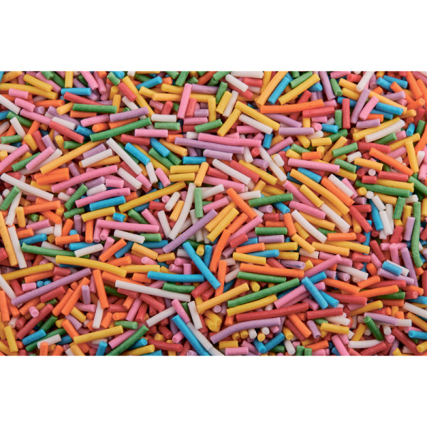 Посыпка Вермишель разноцветная микс Нежная №7 750 г