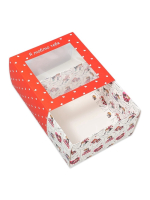 Коробка для сладостей с окном «Люблю тебя» 14×14×8 см — изображение 2