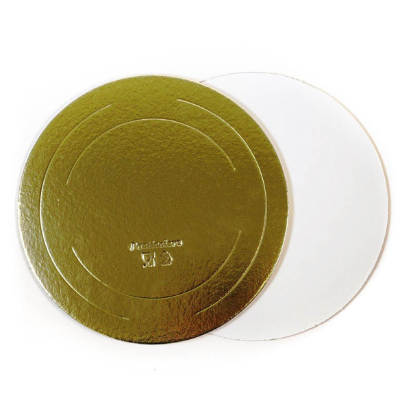 Подложка под торт Золото/Белая 3,2 мм 50 см