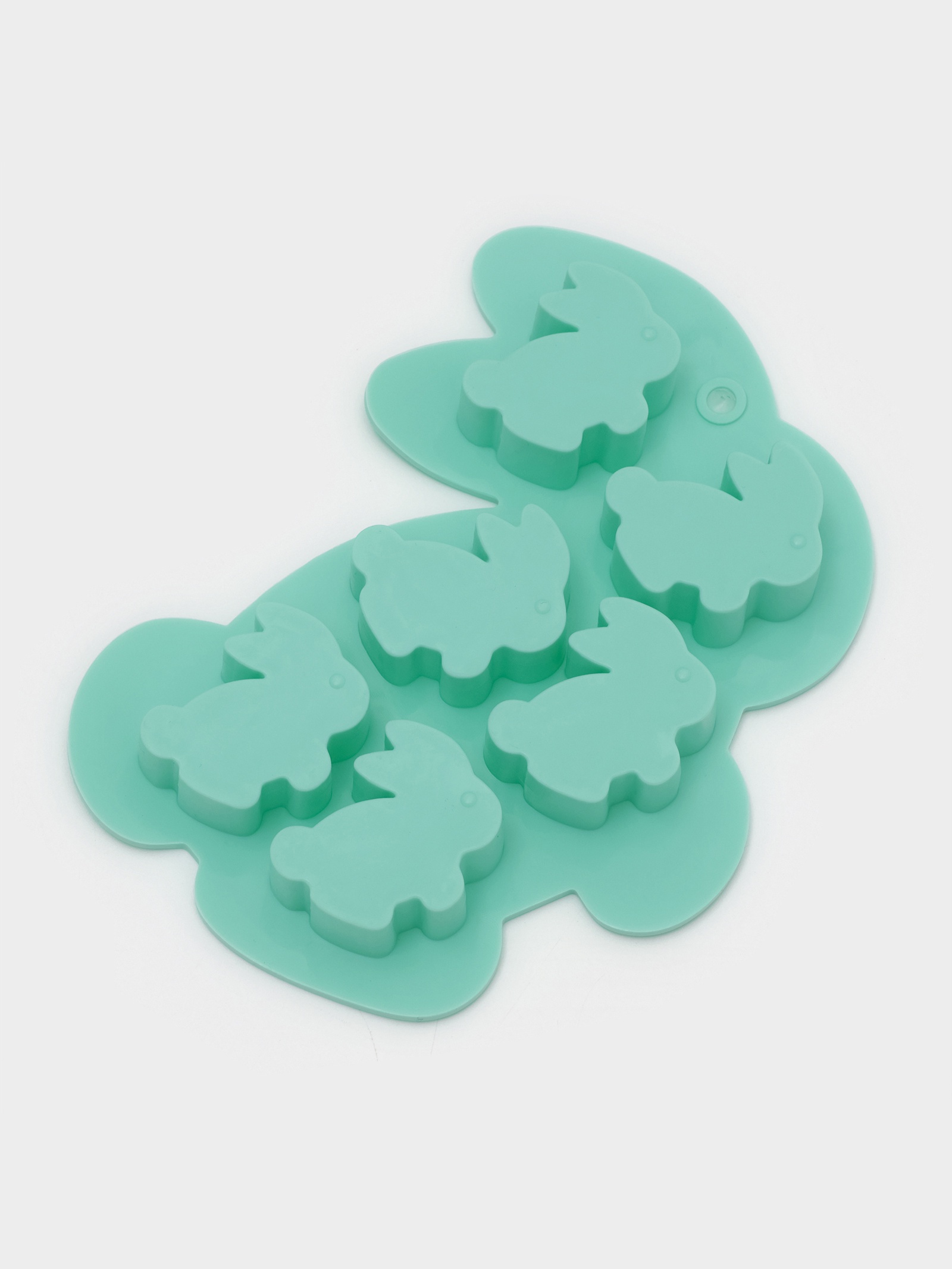 1600-49 Форма силиконовая "Кролик" 6 шт — изображение 1