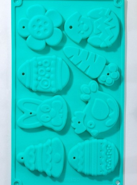 Форма силиконовая для шоколада Пасхальные зверюшки