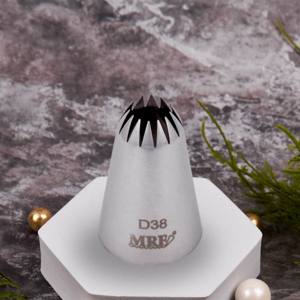 Насадка кондитерская №D38 «Закрытая звезда 14 лучей»