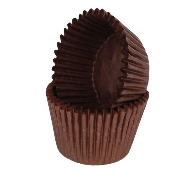 Капсула бумажная Коричневая 50х30 мм 40 шт