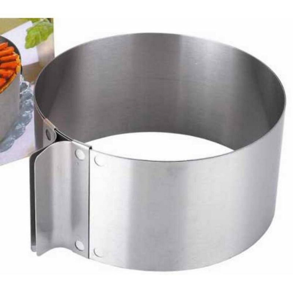 Форма для выпечки раздвижная Круглая H8 D16-30 см