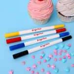 Набор пищевых фломастеров 2-х сторонний 4 цвета