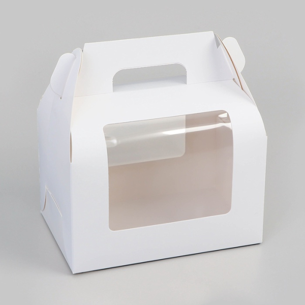 Коробка под рулет белая 16.5×11×10 см