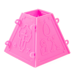 Пластиковая форма для Пасхи №3 Раскладная 10,5*10,5 см