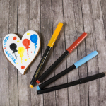 Набор пищевых фломастеров 4 шт. разноцветные