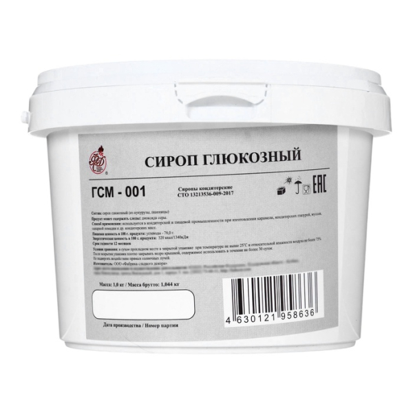 Глюкозный сироп 43% 1 кг