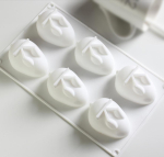 Форма силиконовая Кролики 6 шт