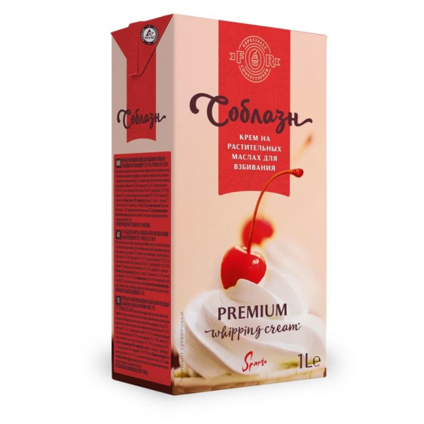 Крем на растительных маслах СОБЛАЗН 27% 1л