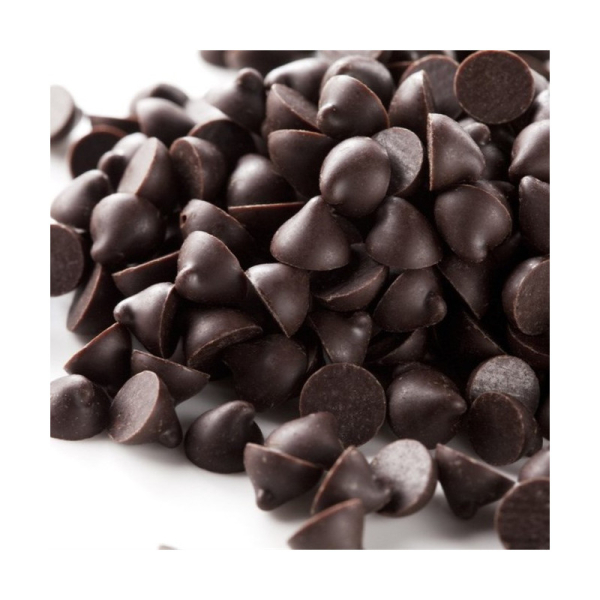 Капли шоколадные Темные термостабильные № 60 3-5 мм 100 гр