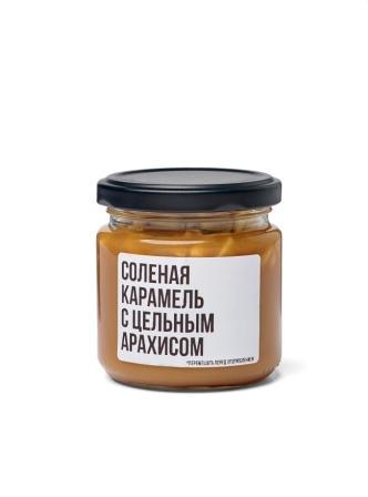 p98qzavit2qz9ve21y2i5vm26cbvglau Соленая карамель с цельным арахисом 22% 200 г — изображение 1