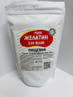 Желатин 220 bloom Proffi говяжий Халяль 1 кг Тадж