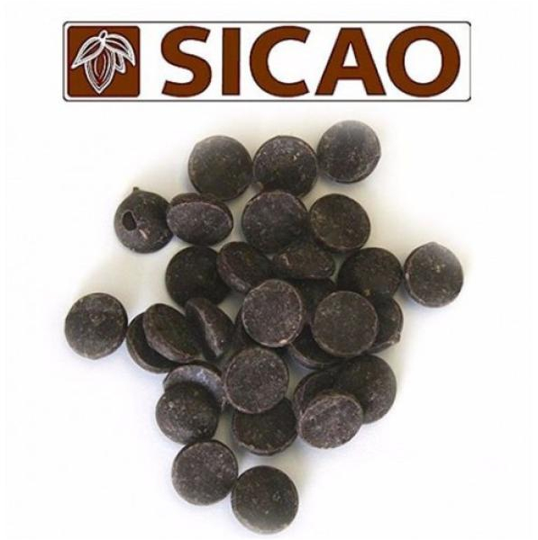 Шоколад SICAO Тёмный 53 - 54% 500 г