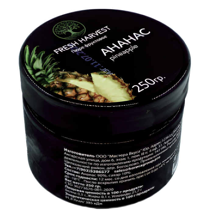 ананс Пюре замороженное Fresh Harvest Ананас 250 гр — изображение 1