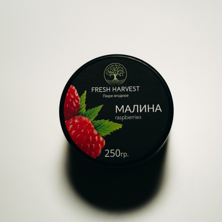 пюремалины Пюре замороженное Fresh Harvest Малина 250 г — изображение 1