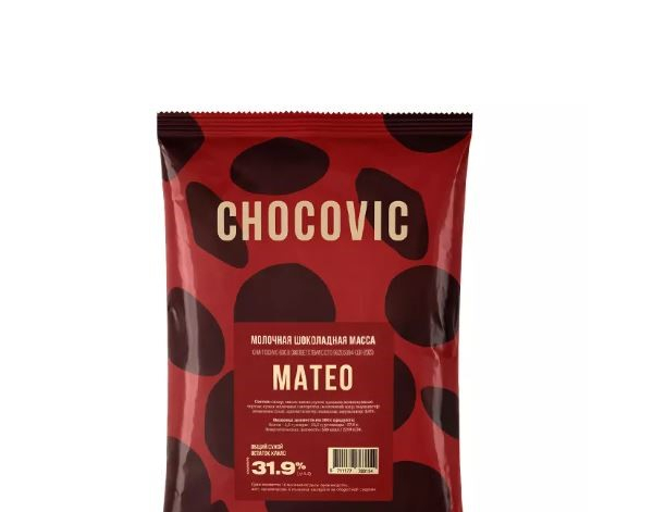 Шоколад Chocovic МАТЕО Молочный 31,9% 500 г